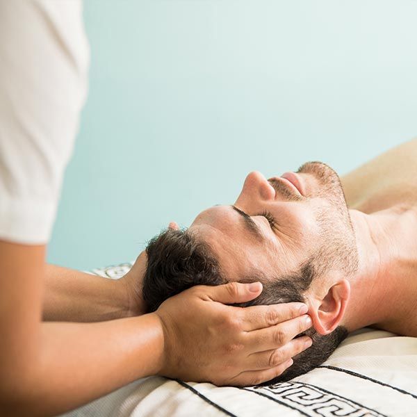 illustration de la catégorie Soins complémentaires visage homme